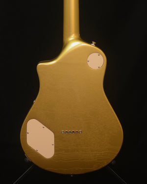 SOLD Asher Electro Sonic Gold Top Guitar with Brazilian Rosewood Board! $7,200.00
