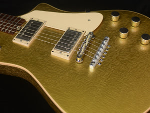 SOLD Asher Electro Sonic Gold Top Guitar with Brazilian Rosewood Board! $7,200.00