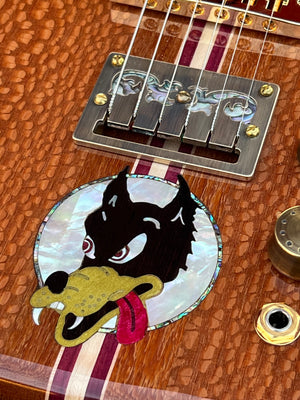 Initial DEPOSIT for a Certified Irwin/Asher 50th Anniversary Lacewood Wolf, Limited Edition (10)