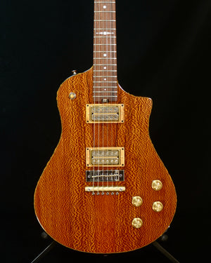 2025 Asher Electro Sonic Master Series - Lacewood with Brazilian Rosewood Board and Spud Buffer $10,500.00