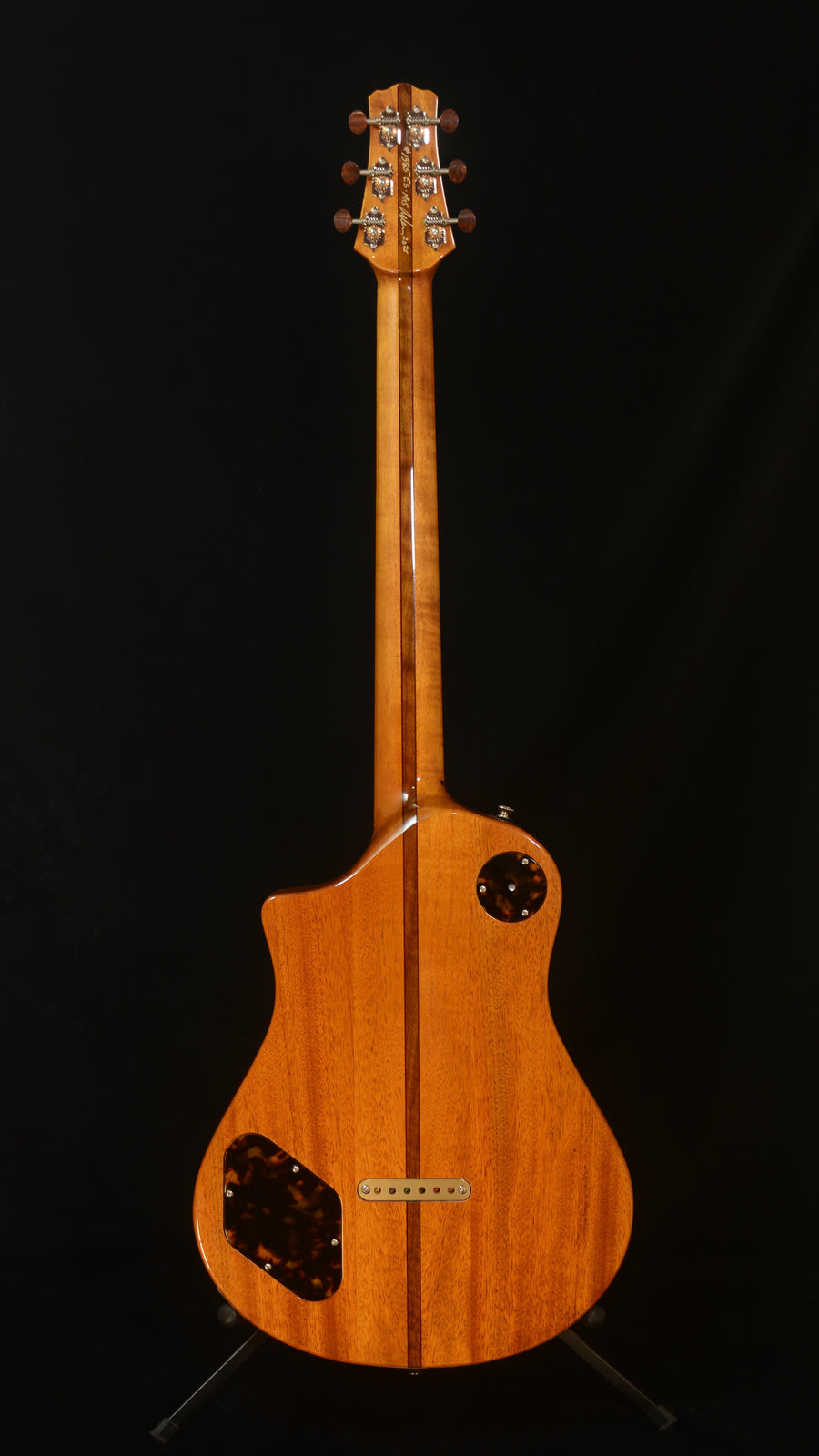 2025 Asher Electro Sonic Master Series - Lacewood with Brazilian Rosewood Board and Spud Buffer $10,500.00