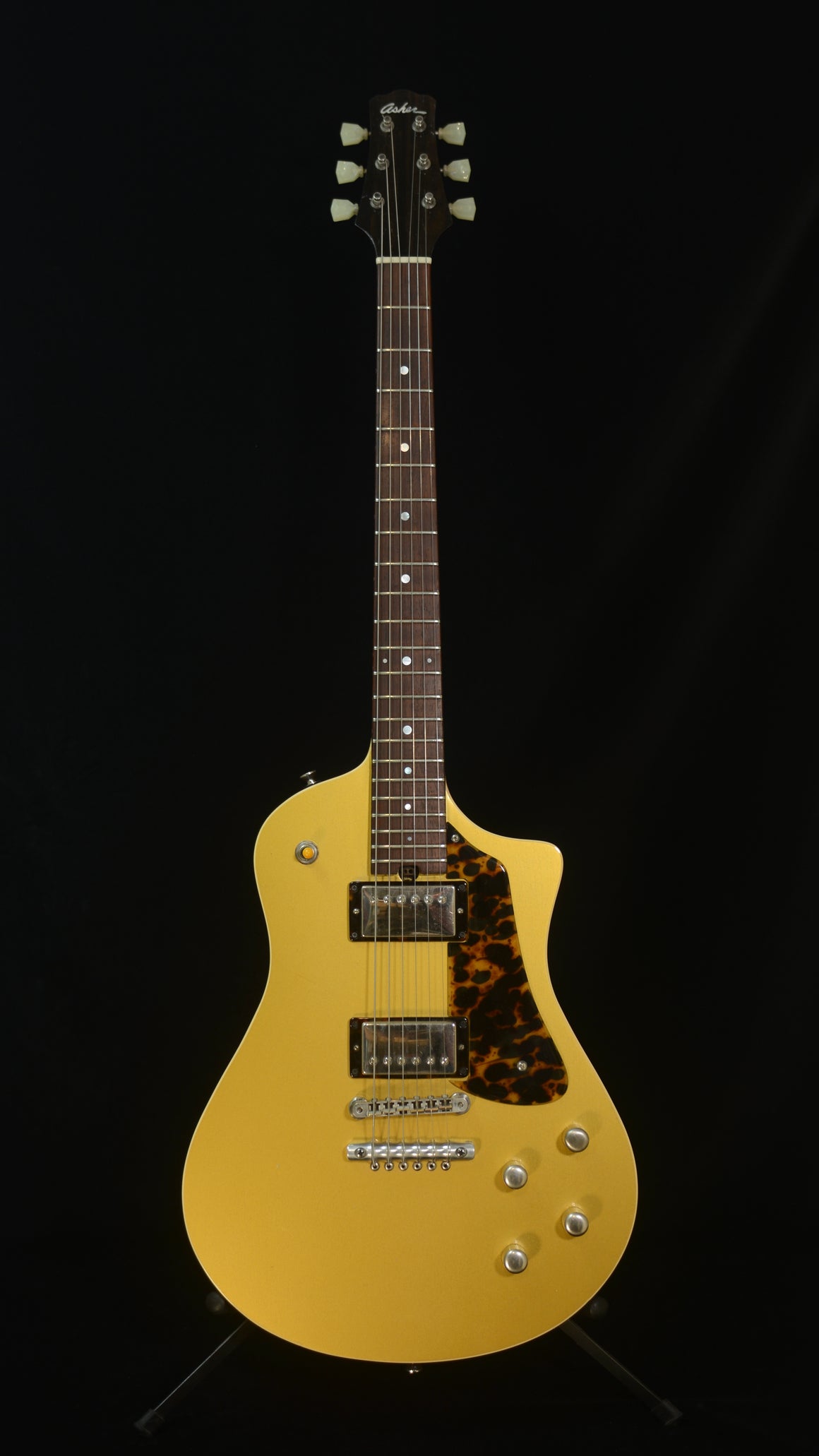Sold * Email us for next available Asher Electro Sonic Gold Top With Tortoise Guard $6,800.00