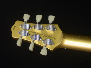 SOLD Asher Electro Sonic Gold Top Guitar with Brazilian Rosewood Board! $7,200.00