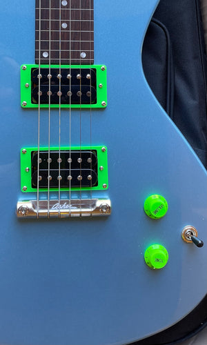 NOW AT WWW.ELECTROHAWAIIAN.COM  "COLOR X SERIES" Electro Hawaiian® Junior Lap Steel Lake Placid Blue with Gig Bag!