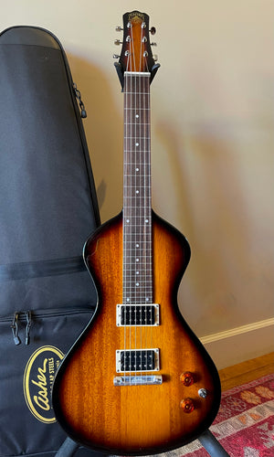 NOW AT WWW.ELECTROHAWAIIAN.COM "COLOR X SERIES" Electro Hawaiian® Junior Lap Steel Tobacco Burst with Gig Bag!!