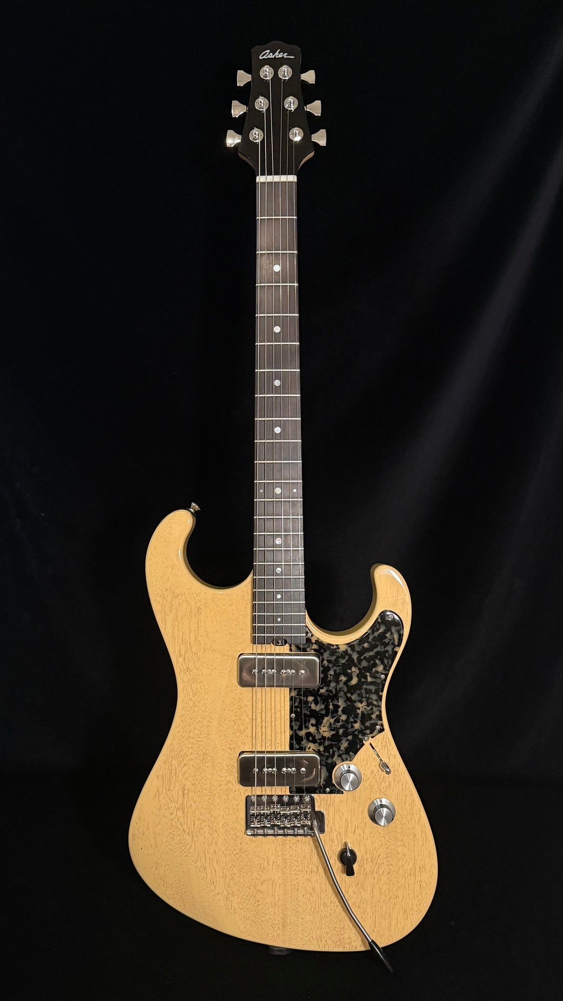 Sold 2026 Asher Marc Ford Signature Guitar, TV Yellow Nitro