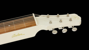 NOW AT WWW.ELECTROHAWAIIAN.COM 2025 Electro Hawaiian® Junior Lap Steel Antique White with Gig Bag!!