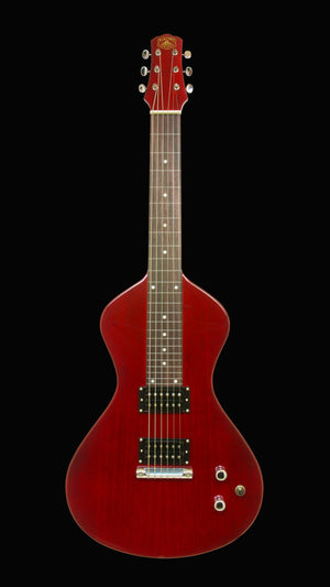 Starting at $899 (auto applied) 2024-25 Electro Hawaiian® Junior Lap Steel Trans Cherry with Gig Bag!