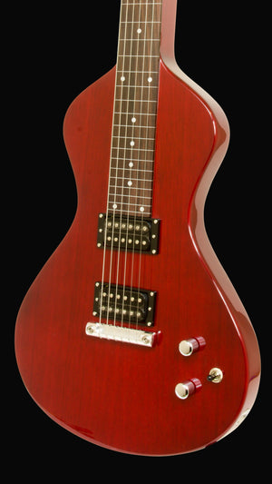 Starting at $899 (auto applied) 2024-25 Electro Hawaiian® Junior Lap Steel Trans Cherry with Gig Bag!
