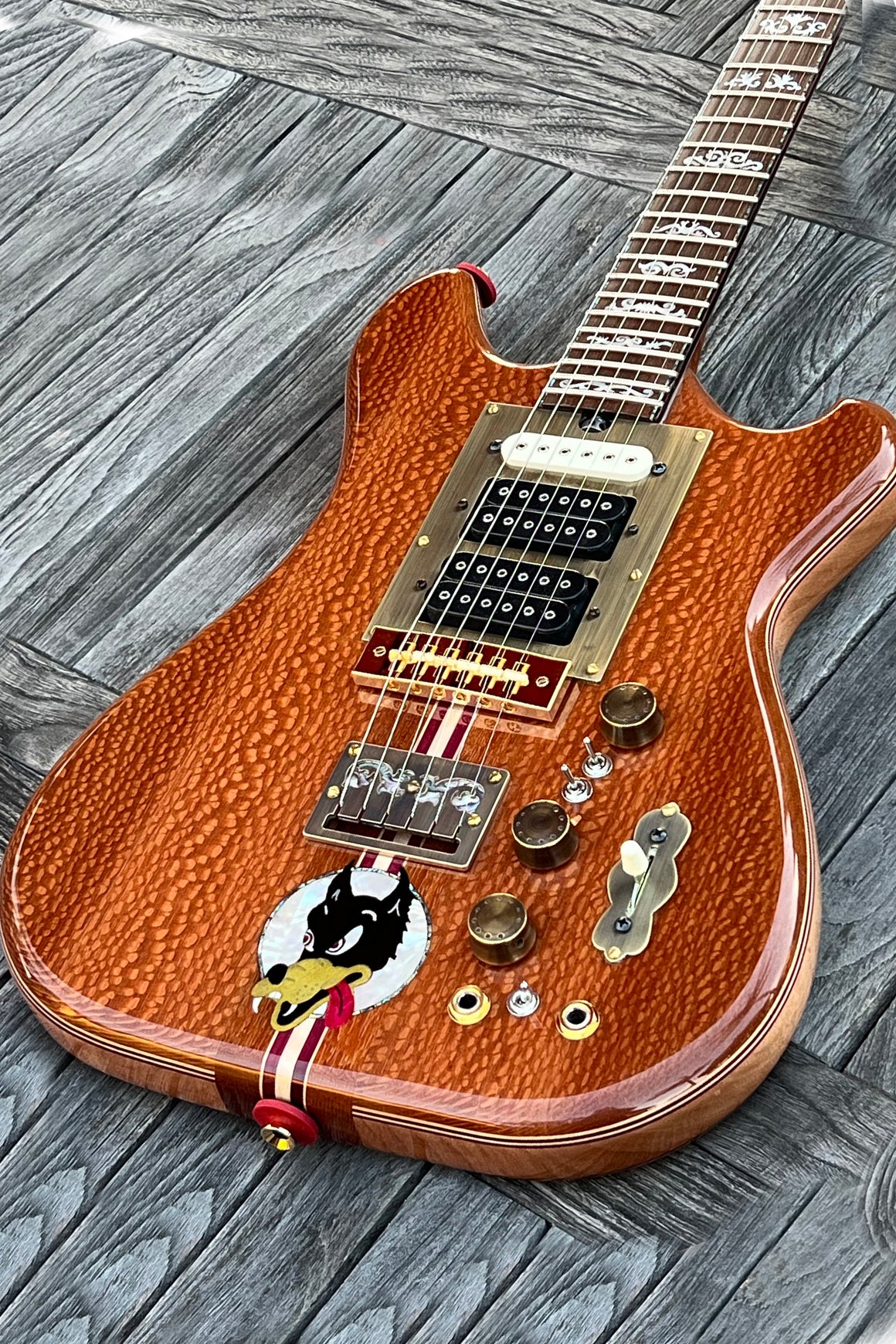 Initial DEPOSIT for a Certified Irwin/Asher 50th Anniversary Lacewood Wolf, Limited Edition (10)
