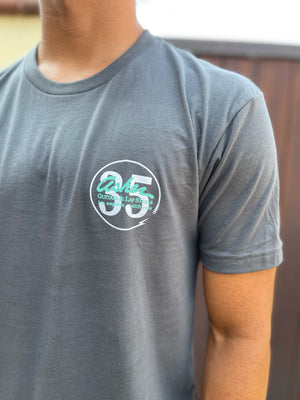 NEW Asher Guitars "The Logo" Men's 100% Cotton Premium T Shirt - Gray