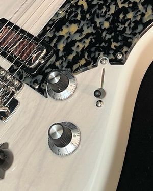 SOLD 2023 T Deluxe Trans Ivory Nitro with Novak Gold Foil S Grill DeArmond Pick ups #1326