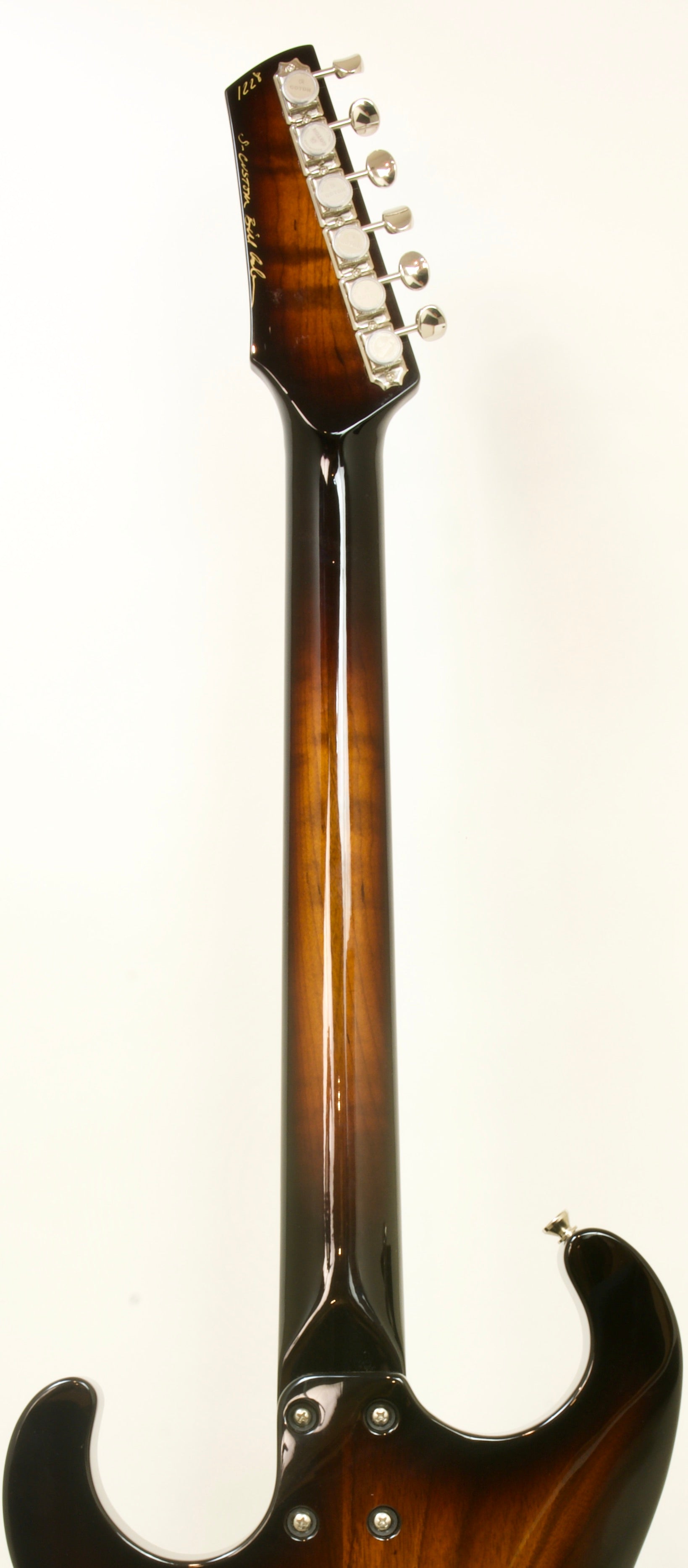 SOLD 2020 Asher "Roasted" S Custom Tempered Tone-wood Build Tobacco Burst, #1228