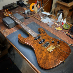 SOLD 2022 Asher S-Custom Walnut Drop Top