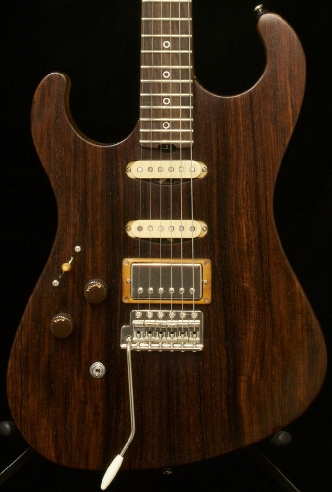 SOLD 2019 Asher SSH *Lefty* with Cocobolo Top and Seymour Duncan Pickups! $3,550