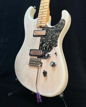 SOLD 2023 T Deluxe Trans Ivory Nitro with Novak Gold Foil S Grill DeArmond Pick ups #1326