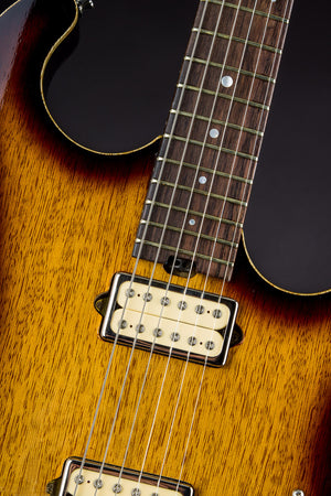 SOLD 2016 Asher S Custom Guitar in a 2-Tone 50's Burst Nitro over Korina , #947