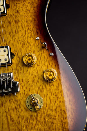 SOLD 2016 Asher S Custom Guitar in a 2-Tone 50's Burst Nitro over Korina , #947