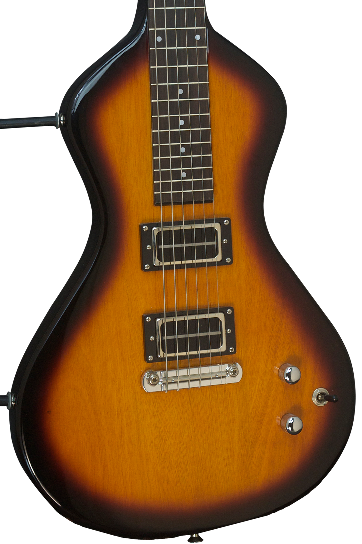 SOLD Asher Electro Hawaiian Junior J-797 with Fat 90 Blade Pickups by Pete Biltoft and Belly Bar Upgrade