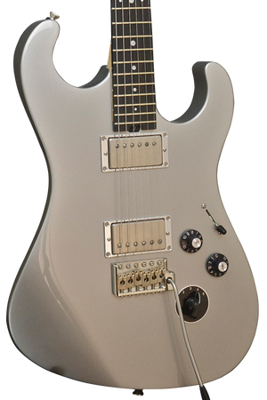 SOLD Asher S Custom Guitar in Inca Silver, #857