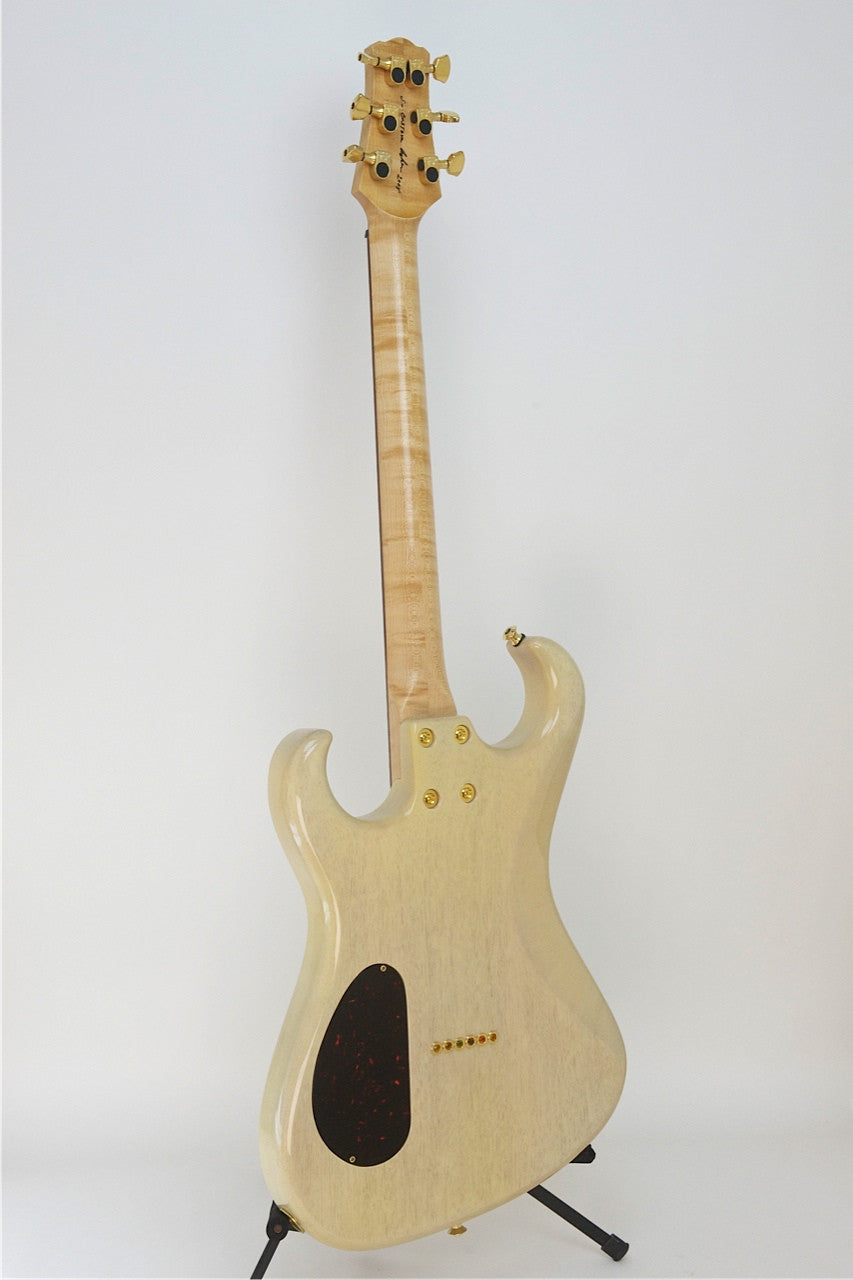 SOLD Asher S Custom™ Guitar, Trans Ivory Poly #196 - Previously Owned, Near Mint