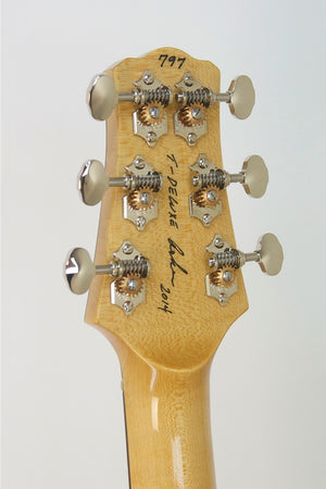 SOLD Asher 2014 Custom Shop T Deluxe ™ Guitar - Beautiful Figured Koa,  Deluxe Hardware, s/n 797