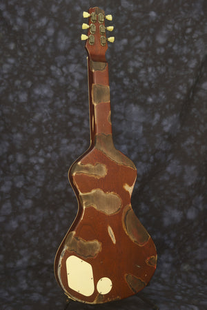 SOLD Voodoo Lap Steel - Asher Lap Steel Embellished by Artists Don Moser