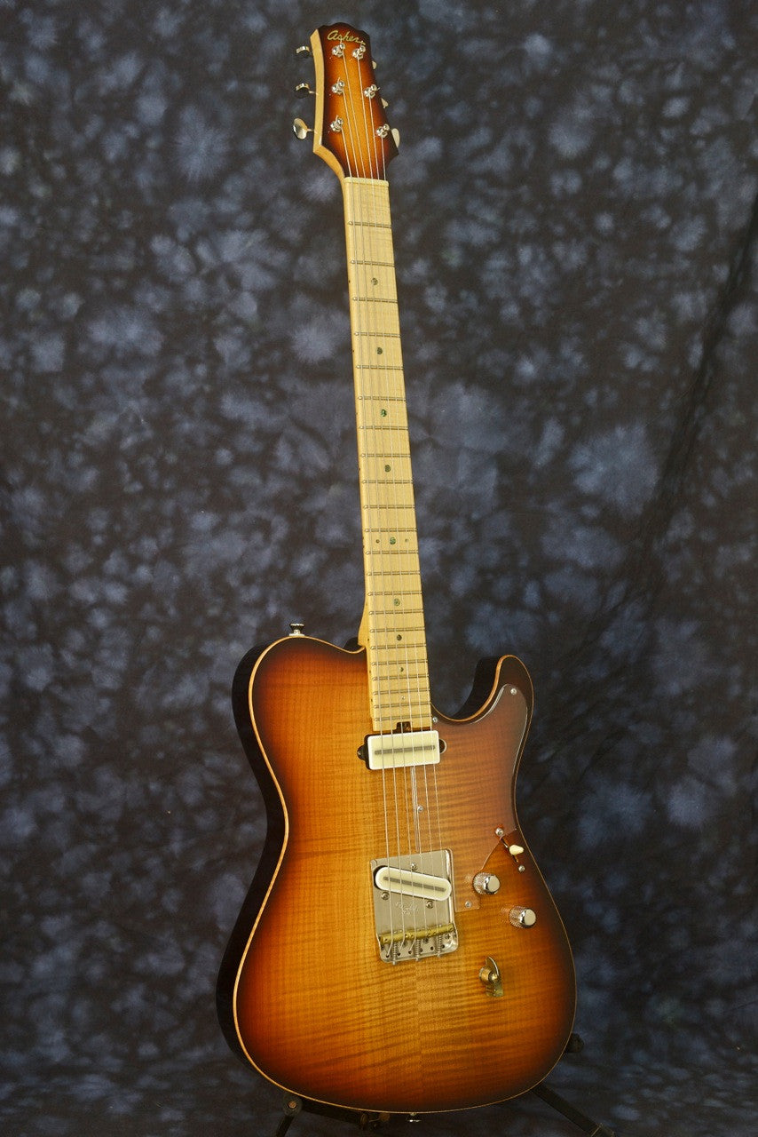 SOLD 2014 Asher T Deluxe™ Guitar, Relic 50s Burst Poly, #806