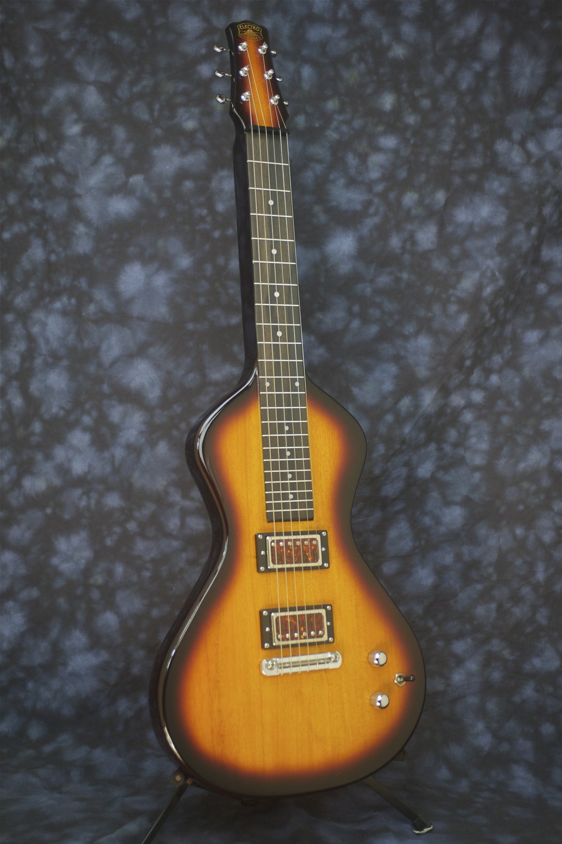 SOLD Asher #J787 Electro Hawaiian Junior w/ Lollar El Rayo Upgrade & Belly Bar!