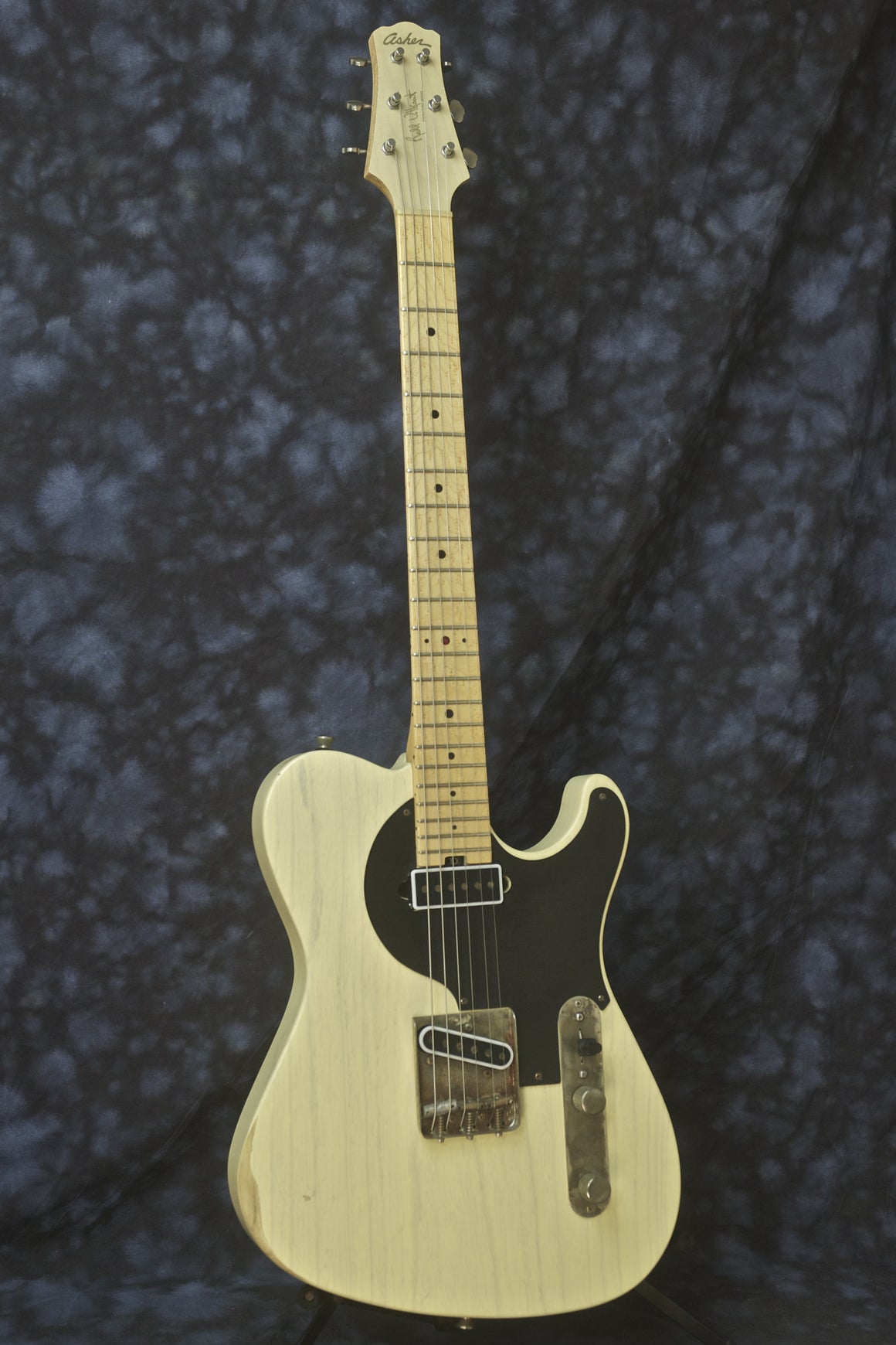 SOLD  Asher Redd Volkaert Signature Guitar, Vintage Blonde Nitro, #713, 7 of 12