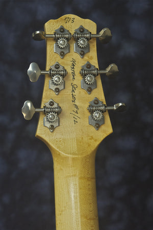 SOLD  Asher Redd Volkaert Signature Guitar, Vintage Blonde Nitro, #713, 7 of 12
