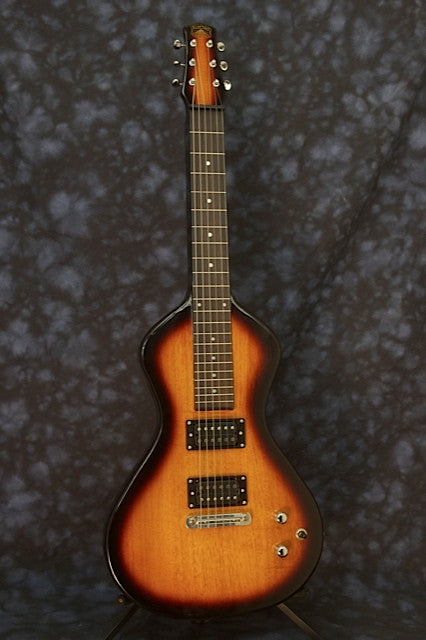 SOLD New Stock Asher Electro Hawaiian ® Junior Lap Steel  - FACTORY SECOND, Tobacco Burst