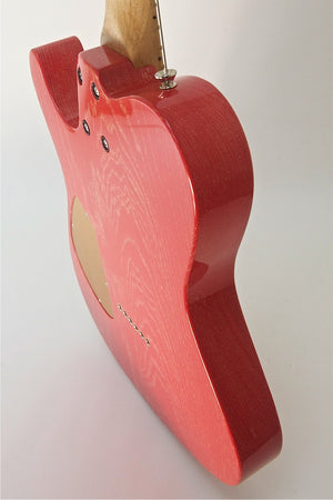 SOLD Asher T Deluxe Coral Nitro Guitar with Slim C Neck Shape