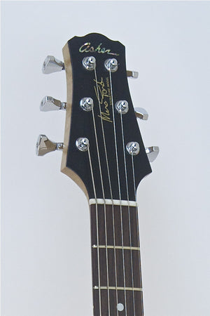 SOLD   2015 Asher Marc Ford Signature Guitar, TV Yellow Nitro Relic , #837