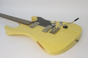 SOLD   2015 Asher Marc Ford Signature Guitar, TV Yellow Nitro Relic , #837