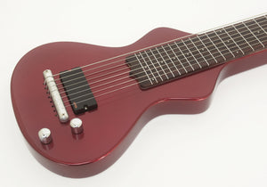 SOLD Asher 8-String Lap Steel, Candy Apple Red Poly, #872