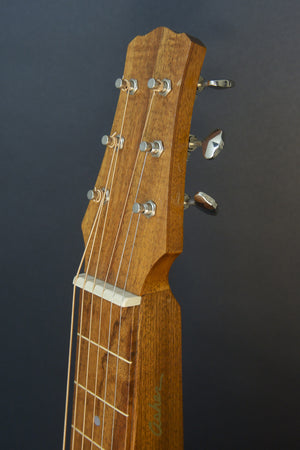 SOLD Used Asher Acoustic Hawaiian Teardrop Lap Steel with Custom Hard Case - Near Mint