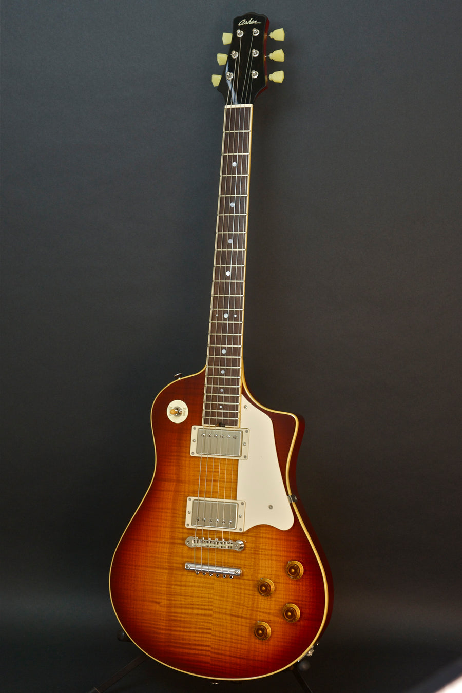 SOLD Asher #888 Electro Sonic Neck Through Guitar with Brazilian Rosewood Fretboard.