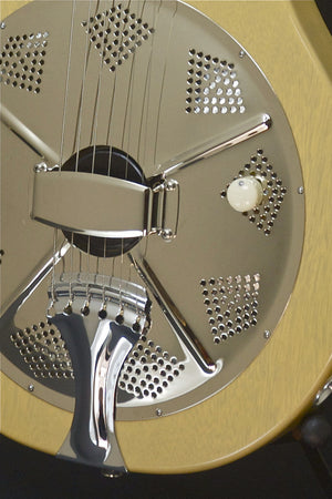 SOLD Asher Reso Steel Lap Steel, 6 string, Butterscotch Nitro, #889