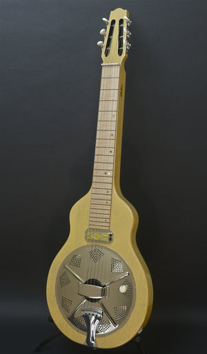 SOLD Asher Reso Steel Lap Steel, 6 string, Butterscotch Nitro, #889