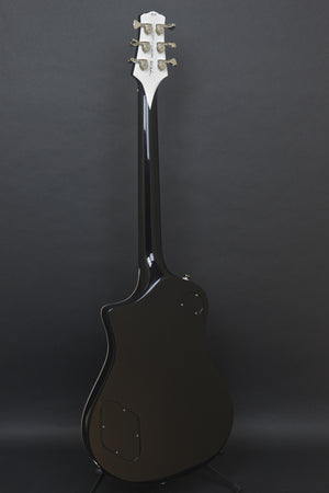 SOLD Asher 2016 Electro Sonic Neck Thru - Black Beauty with Bigsby #909