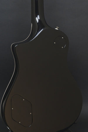 SOLD Asher 2016 Electro Sonic Neck Thru - Black Beauty with Bigsby #909