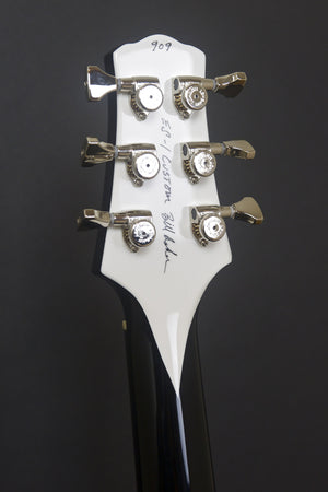 SOLD Asher 2016 Electro Sonic Neck Thru - Black Beauty with Bigsby #909