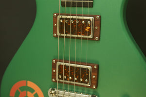 SOLD "Signed" Asher Ben Harper and the Innocent Criminals *Custom* Special Edition Lap Steel, Rasta Green