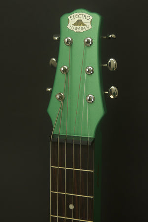 SOLD "Signed" Asher Ben Harper and the Innocent Criminals *Custom* Special Edition Lap Steel, Rasta Green