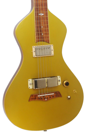 SOLD Rare Ben Harper Owned and Played Signature Lap Steel with 1960s Horseshoe Pickup - Vintage Gold