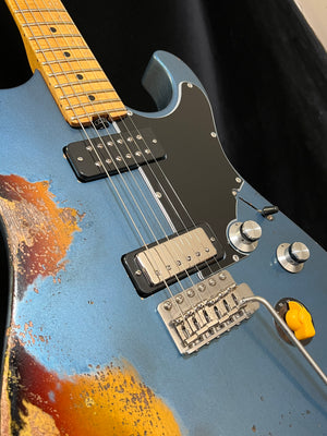 SOLD Asher #1339 S90 With Dimarzio P90 and Mini Humbucker - sounds amazing!