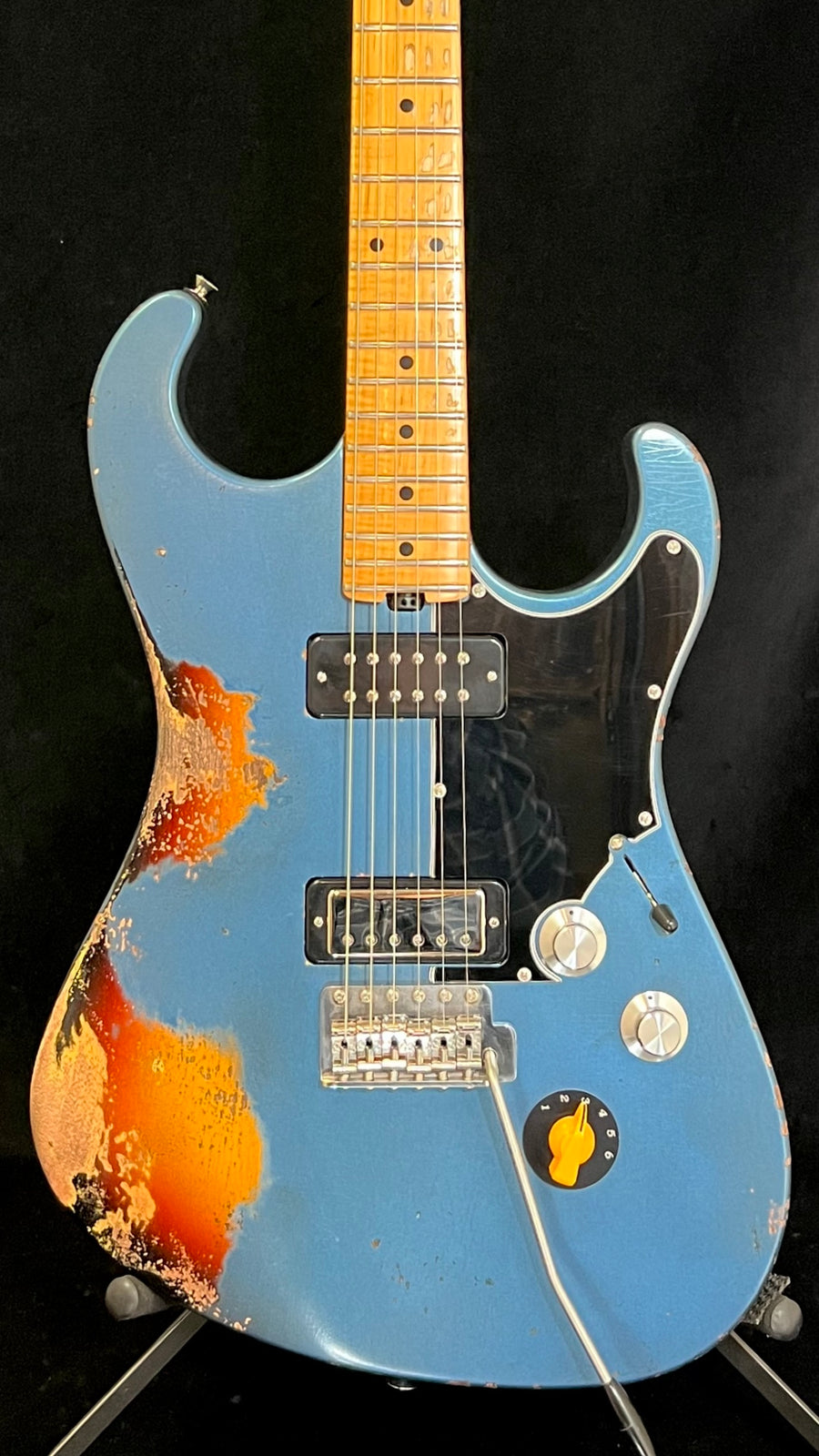SOLD Asher #1339 S90 With Dimarzio P90 and Mini Humbucker - sounds amazing!