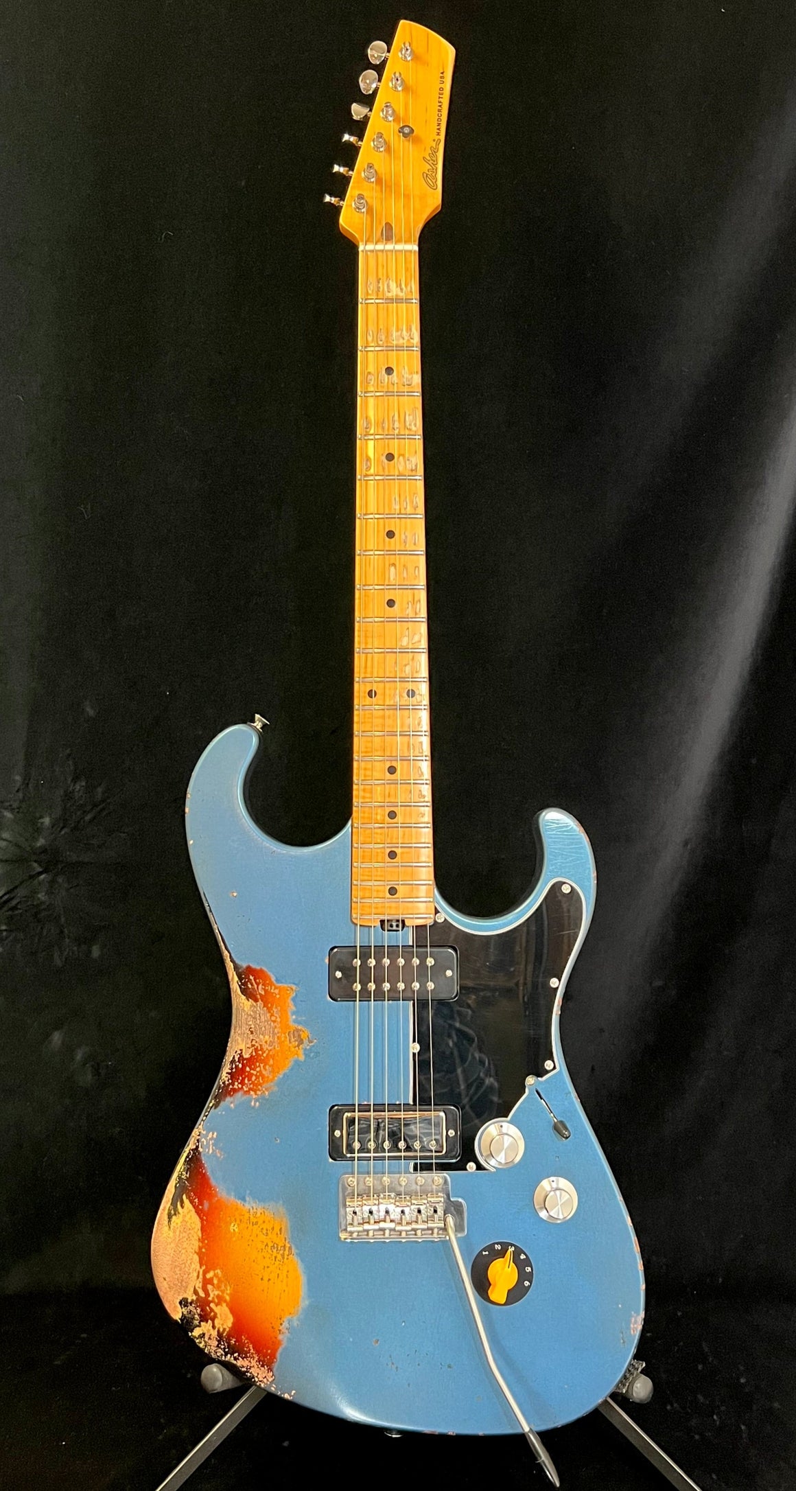 SOLD Asher #1339 S90 With Dimarzio P90 and Mini Humbucker - sounds amazing!