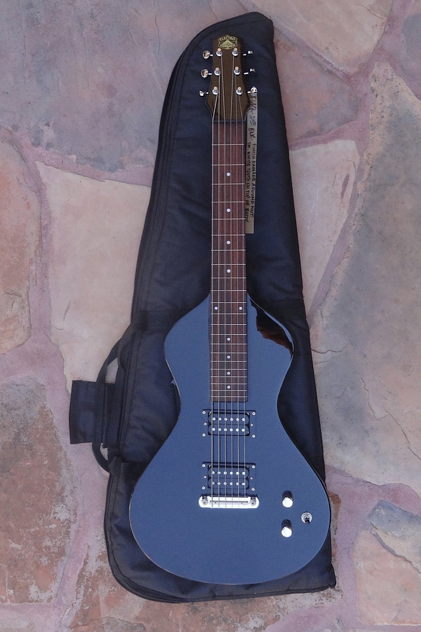 SOLD Asher Electro Hawaiian ® Junior Lap Steel  - FACTORY SECOND, Black